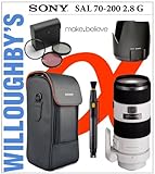 Sony SAL 70-200 2.8 G Telephoto Zoom Lens + Sony SH0010 petal lens hood + S ....