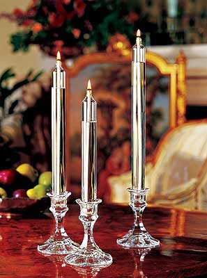 Firelight Glass Oil Candle 12 Inch