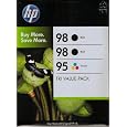 Take4Less 2 pack Black HP 98 C9364WN Remanufactured Ink Cartridges for HP Designjet 5940, 5940 Series, 5940xi, 5943 HP Deskjet D4160 HP PhotoSmart C4100, C4140, C4150, C4180, D5060, D5065, D5069, D5145, D5155, D5160, D5156, D5168, 8050, 8050 Series, 2575, 2575 Series, 2575xi, 2575v, 2710xi HP Oficejet 6310, 6310 Series, 6310xi HP98 HP99 9369WN 9364