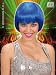 PK 4 BLUE RAVE WIGS IN BOX