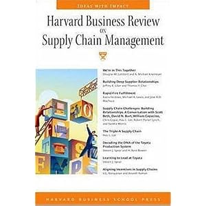 Harvard Business Review on Supply Chain Management (Harvard Business Review Paperback... by Harvard Business School Press