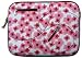 Looptworks Hoptu Laptop Sleeve (Pink Flower/Silver , 10 1/4-Inch)