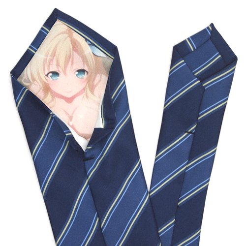 シンプルなストライプのネクタイと思わせて、内側に"星奈"がフルカラーでプリントされたネクタイ。オモテ面は普段使いにもバッチリな、星奈をイメージしたカラーのシンプルなデザイン!に見せかけて内側には、入浴中の星奈のドキドキなシーンをフルカラーでプリント!! 仕事の合間など、そっとネクタイをめくると星奈に癒してもらえる癒し系ネクタイ!(Amazon.co.jpより)