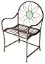 CBK Ltd 22-Inch L Sunburst Garden Chair