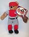 North American Bear Plush Bear Baseball Catcher 7"