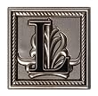Monogram Keychain - L Monogram Keychain - L