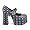 CHARADE-17, Upper Features Skull & Cross Bones Embroider Heels