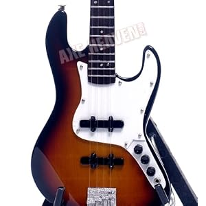 Geddy Lee's Rush Miniature Sunburst Bass Guitar