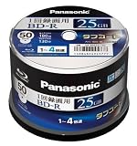 PANASONIC Blu-Ray Disc 50 Spindle - 25GB 4X BD-R - Printable [2011 Version]