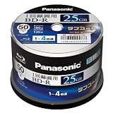 PANASONIC Blu-Ray Disc 50 Spindle - 25GB 4X BD-R - Printable [2011 Version] ~ Panasonic