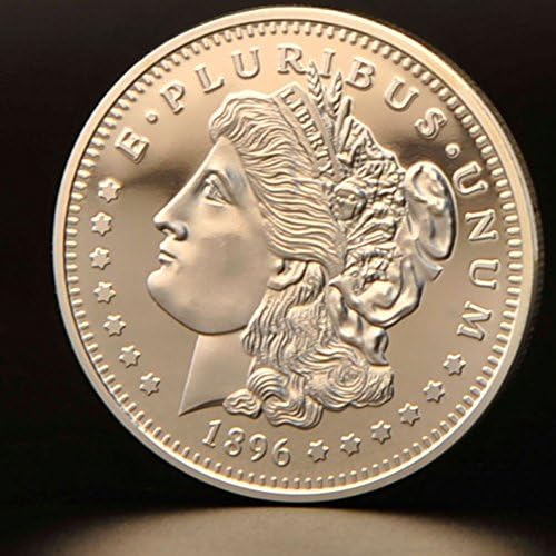 Godlucky 1896 US Morgan Silver Plated Dollar $1 us commemorative coins