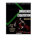 Enseigner l'equitation