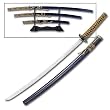 Classic Blue Bushido Katana 3 Piece Super Set