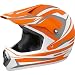 Moose M1 Motocross Helmet Orange/White/Gray 2XL