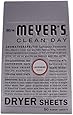 Mrs. Meyer's Clean Day Dryer Sheets, Lavender, 80 Count
