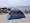 Self expanded screen tent