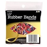 A&W Products Rubberbands Assorted Color and Size (35020.P)