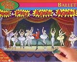 Kids-A-Peel Ballet Storyboard & Reusable static cling vinyl stickers