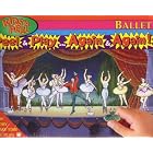 Click here to buy Kids-A-Peel Ballet Storyboard and Reusable static cling vinyl stickers by  Novar Cottage.