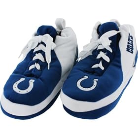 Indianapolis Colts 2009 Sneaker Style Mens Slippers