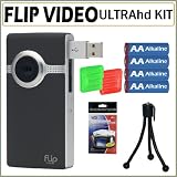 51S%2BEUX610L. SL160  Flip UltraHD Video Camera   Black, 8 GB, 2 Hours (3rd Generation) NEWEST MODEL + Accessory Kit Reviews