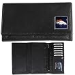 Denver Broncos Genuine Leather Womens Female Clutch Pocketbook - NFL Football Fan Shop Sports Team Merchandise