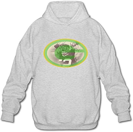 Koala Men's NFL Green Bay Packers Sweatshirt Hoodies Ash Size M