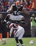Peyton Hillis 2010 Action Art Poster PRINT Unknown 8x10