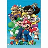 Nintendo (Super Mario Cast) 3-D Lenticular Video Game Poster Print - 12x17