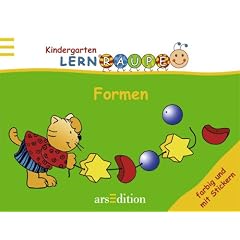 Kindergarten Lernraupe. Formen
