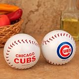 Chicago Cubs Baseball Salt & Pepper Shaker Set