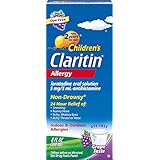 Claritin Children's Allergy Non-Drowsy Syrup, Grape, 8 oz