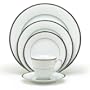 Noritake Regina Platinum 5-Piece Place Setting