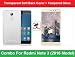 ShopBuzz Combo-Silicon+Temp-MiNote3 Combo of Transparent Back Cover + Tempered Glass For Xiaomi Redmi Note 3 and Transparent Silicon Back and Tempered Glass Screen Protector For Mi Note 3(Transparent) RS.239.00