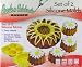 Roshco Create N Celebrate Silcone Molds Sunflower Flower Cake Set Baking Set of 2