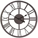 GARDMAN GIANT ROMAN NUMERAL WALL CLOCK 56CM HOME/GARDEN