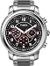 Timex Men's T2N166 Stainless Steel Analog with Black Dial Watch