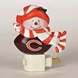 Chicago Bears 5" Snowman Night Light - NFL Football