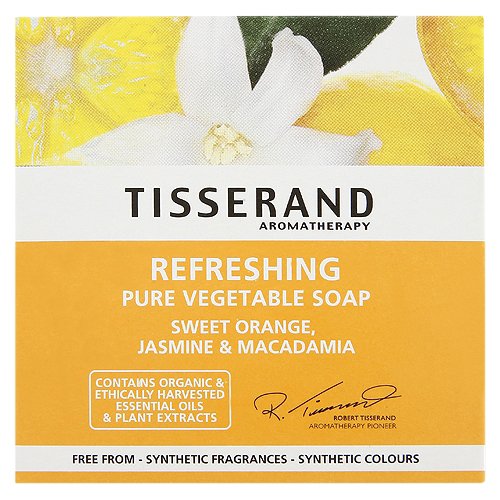 Childrens Toyshop   : Tisserand Bitter Orange and Jasmine Soap 100g