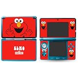 ELMO Design Nintendo 3D 3DS Vinyl Skin Decal Sticker Protector (Matte Finish)+ Free Screen Protector Set