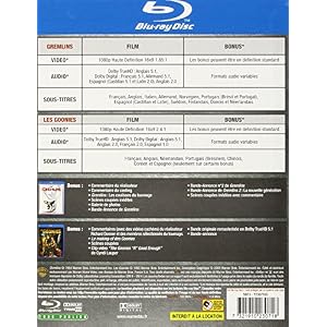 Gremlins + Les Goonies - Coffret 2 Blu-Ray [Blu-ray]