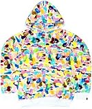 Size【M】A BATHING APE(エイプ) マルチサル迷彩パイルジップパーカー【白マルチ】【新品】の画像