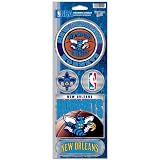 New Orleans Hornets Official 10.5" x 4" Prismatic Decal Set