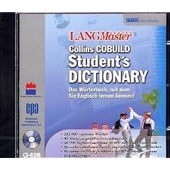 Collins Cobuild Student's Dictionary, 1 CD-ROM Das W�rterbuch mit dem Sie Englisch lernen k�nnen! F�r Windows ab 3.x/95/98/NT