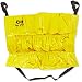 Impact 7705 Vinyl Gator Caddy, 20" Diameter x 20-1/2" Height, Yellow (Case of 6)