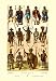 Afrique: Members of Various Tribes 12x18 Giclee on canvas