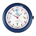 Prestige Medical Analog Stethoscope Watch with Medical Symbols, Blue