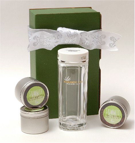 Blooming Tea Gift Box - 15 Blooming Teas and a Tea Cup Thermos by gift sampler boxes