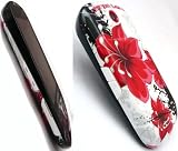 EMARTBUY ORIENTAL FLOWERS BACK COVER/CASE FOR SAMSUNG S3650 GENIO TOUCH