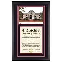University of South Carolina Diploma Frame with USC Lithograph Art Print